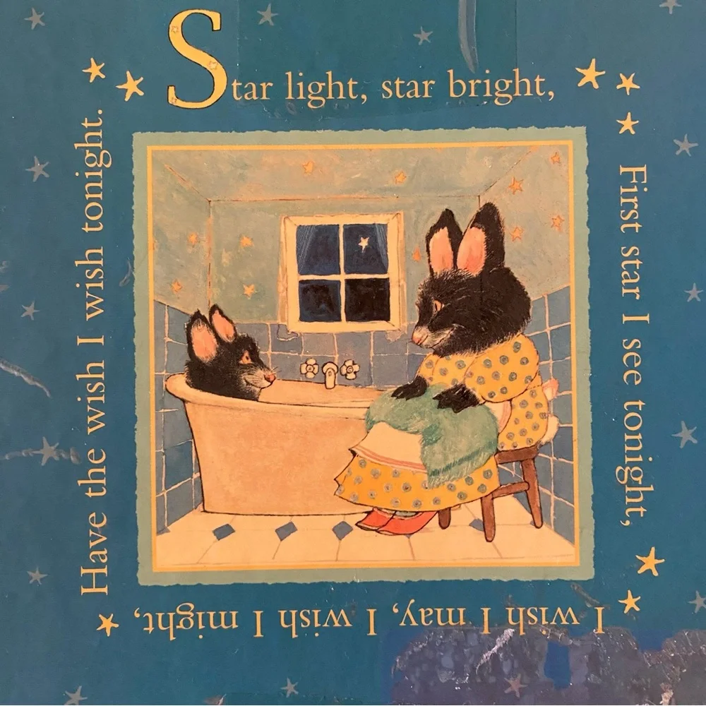 Vintage Star Light Star Bright 10 Photo Frame Cards Mother Goose Collection NIB